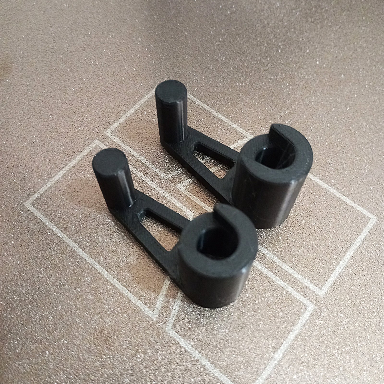 Suportes personalizados impressos em 3D