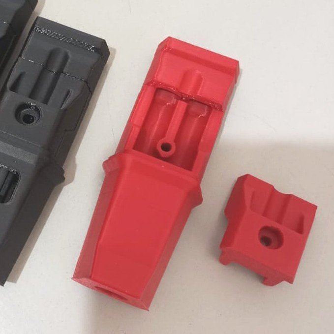 Plugs de reposição para martelete fabricados em TPU